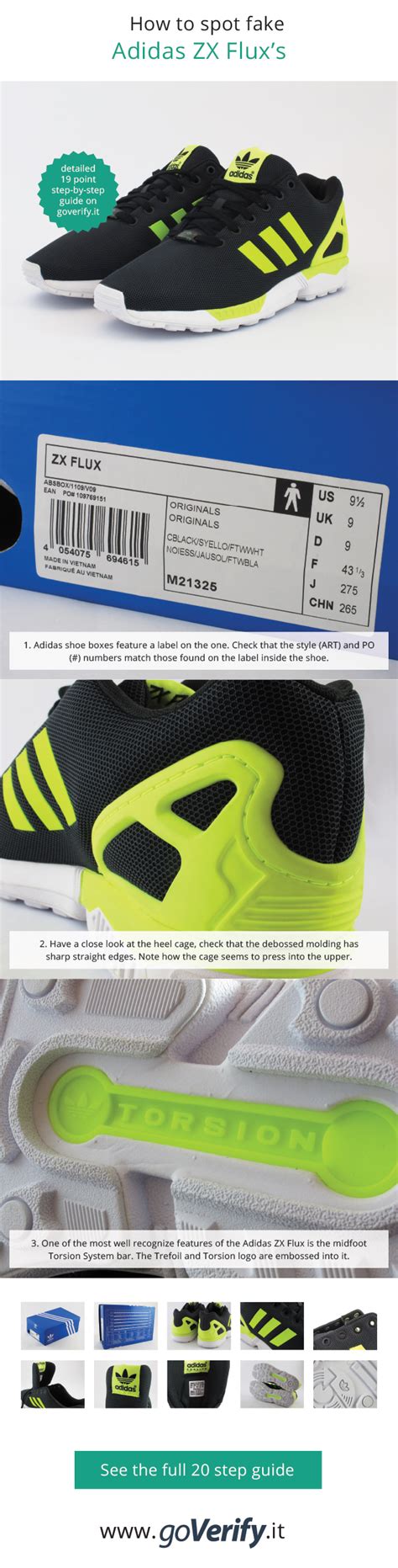 how to spot fake adidas zx flux|how to find adidas shoes.